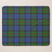 Baird Scottish Clan Tartan Pset Pattern Sherpa Deken (Voorkant (horizontaal))