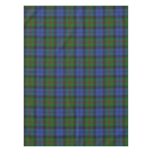 Baird Scottish Clan Tartan Pset Pattern Tafelkleed (Voorkant)