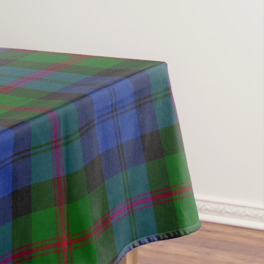 Baird Scottish Clan Tartan Pset Pattern Tafelkleed (Voorbeeld)