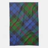 Baird Scottish Clan Tartan Pset Pattern Theedoek (Verticaal)