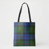 Baird Scottish Clan Tartan Pset Pattern Tote Bag (Voorkant)