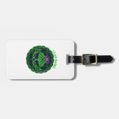 Baird Scottish Tartan Celtic Thistle Bagagelabel (Voorkant horizontaal)