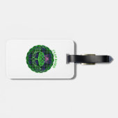 Baird Scottish Tartan Celtic Thistle Bagagelabel (Achterkant horizontaal)