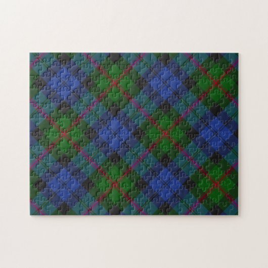 Baird Tartan Pset Pattern Legpuzzel (Horizontaal)