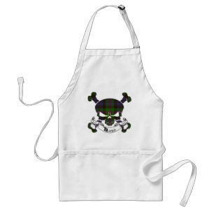 Baird Tartan Skull Apron Standaard Schort