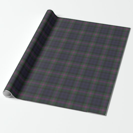 Baird Weathered Original Scottish Tartan Cadeaupapier (Uitgerold)