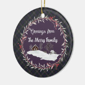 Baird Weathered Original Scottish Tartan Keramisch Ornament (Links)