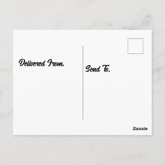 Baird's tapir in het bos briefkaart (Achterkant)