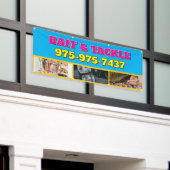 Bait and Tackle Custom Banner (Buitenkant Gebouw)
