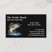 Bait and Tackle Shop Visitekaartje (Voorkant)