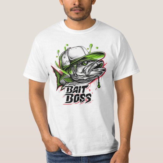 Bait Boss2 - Mannen T-shirt (Voorkant)