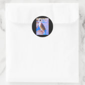 Bait Does-Sticker Ronde Sticker (Tas)