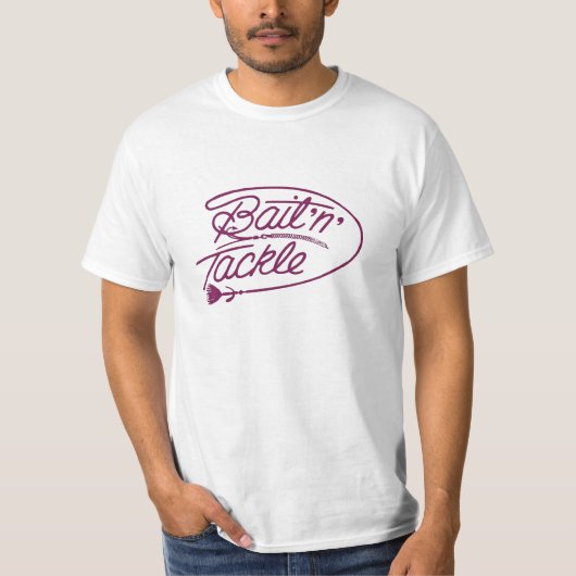 Bait n Tackle T-shirt (Voorkant)