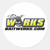 Bait Werks Logo stickers (Voorkant)