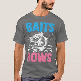 Baits of bogen Funny Baby kondiging Geslacht Revea T-shirt