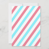 Baits or Bows Geslacht Onthulling Party Uitnodigin Kaart (Achterkant)