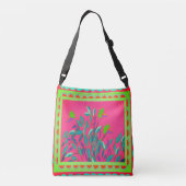 Baja Bird of Paradise Crossbody Bag Crossbody Tas (Achterkant)