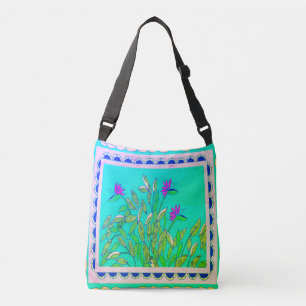 Baja Bird of Paradise Vintage Crossbody Bag Crossbody Tas