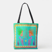 Baja Birds Canvas tas (Achterkant)