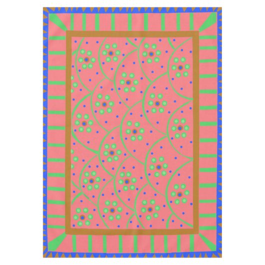 Baja Blooms Tafelkleed (Voorkant)