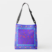 Baja Bougainvillea Crossbody Bag Tas (Achterkant)