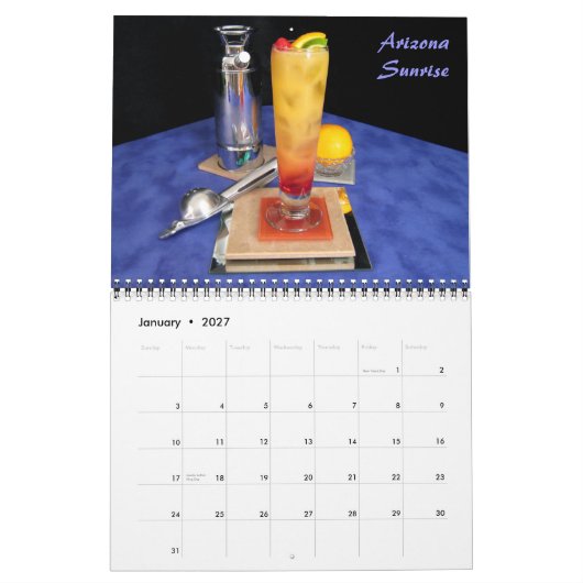 Baja Bound - Tequila Drinken Kalender (Jan 2027)