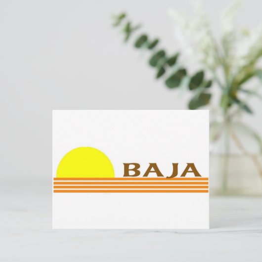 Baja Briefkaart (Staand voorkant)