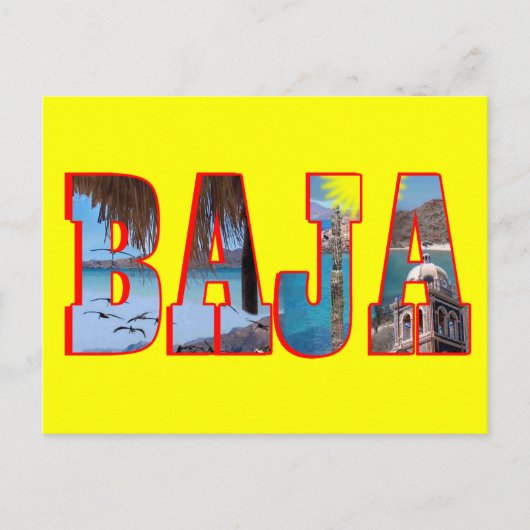 Baja briefkaart (Voorkant)
