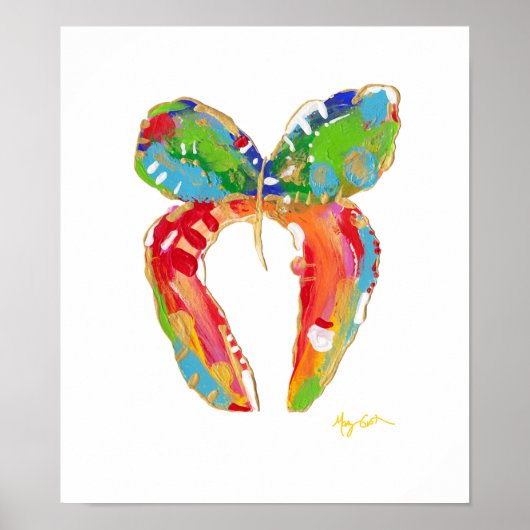 Baja Butterfly Print (Voorkant)