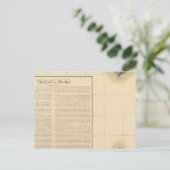 Baja California 63 Briefkaart (Staand voorkant)