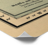 Baja California Antiek Map Poster (Hoek)