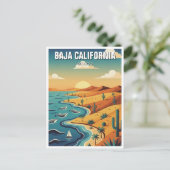Baja California Briefkaart (Staand voorkant)