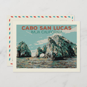 Baja California Cabo San Lucas, Mexico-Briefkaart Briefkaart