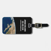 Baja California en de Pacifische kust van Mexico. Bagagelabel (Voorkant horizontaal)