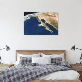 Baja California en de Pacifische kust van Mexico. Canvas Afdruk (Insitu (Slaapkamer))