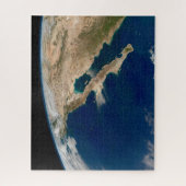 Baja California en de Pacifische kust van Mexico. Legpuzzel (Verticaal)