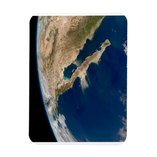 Baja California en de Pacifische kust van Mexico. Magneet (Verticaal)