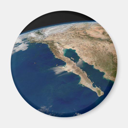 Baja California en de Pacifische kust van Mexico. Magneet (Voorkant)