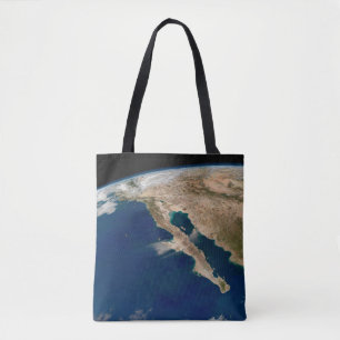 Baja California en de Pacifische kust van Mexico. Tote Bag