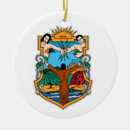 Baja California*, Mexicaanse kerstversiering Keramisch Ornament