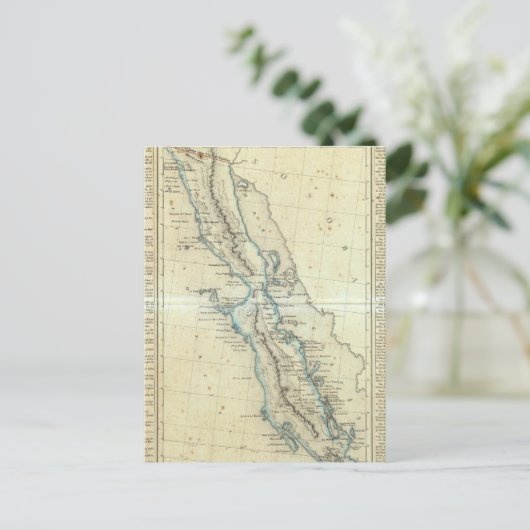 Baja California, Mexico Briefkaart (Staand voorkant)