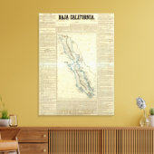 Baja California, Mexico Canvas Afdruk (Insitu (Woonkamer))