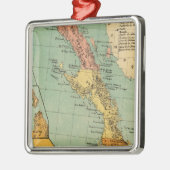 Baja California, Mexico Metalen Ornament (Links)