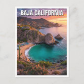 Baja California Mexico Reizen Briefkaart (Voorkant)