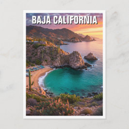 Baja California Mexico Reizen Briefkaart