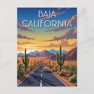 Baja California Mexico Reizen Briefkaart