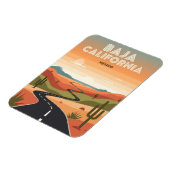 Baja California Mexico Reizen Magneet (Linkerzijde)