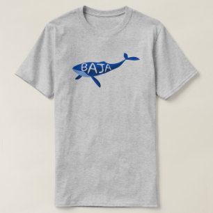 Baja California Mexico-walvis T-shirt