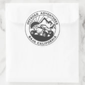 Baja California Offroad ATV Ronde Sticker (Tas)