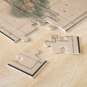  Baja California Postal Map (1904) Legpuzzel (Zijkant)